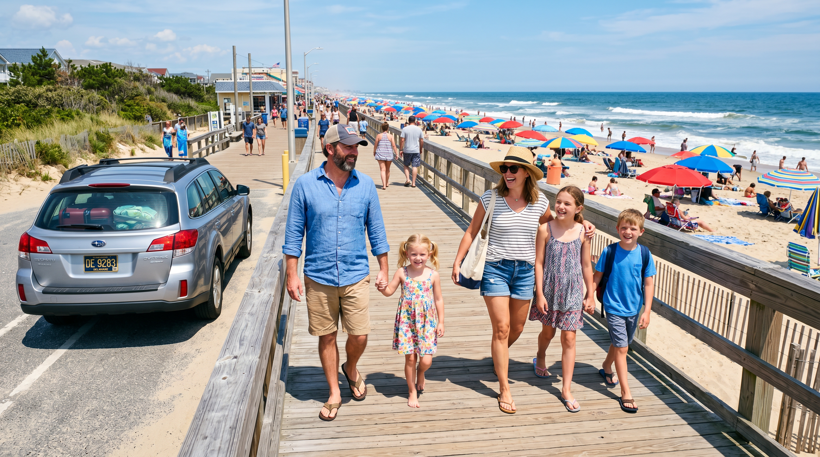 Delaware and Maryland shore family trip