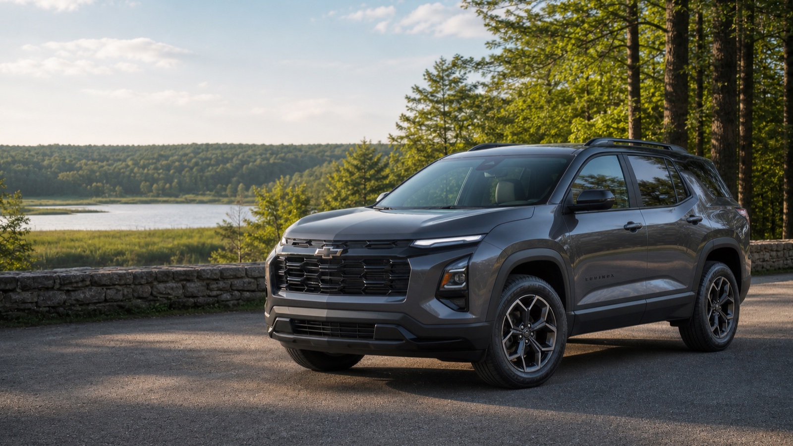 2026 Chevrolet Equinox at a scenic South Jersey overlook