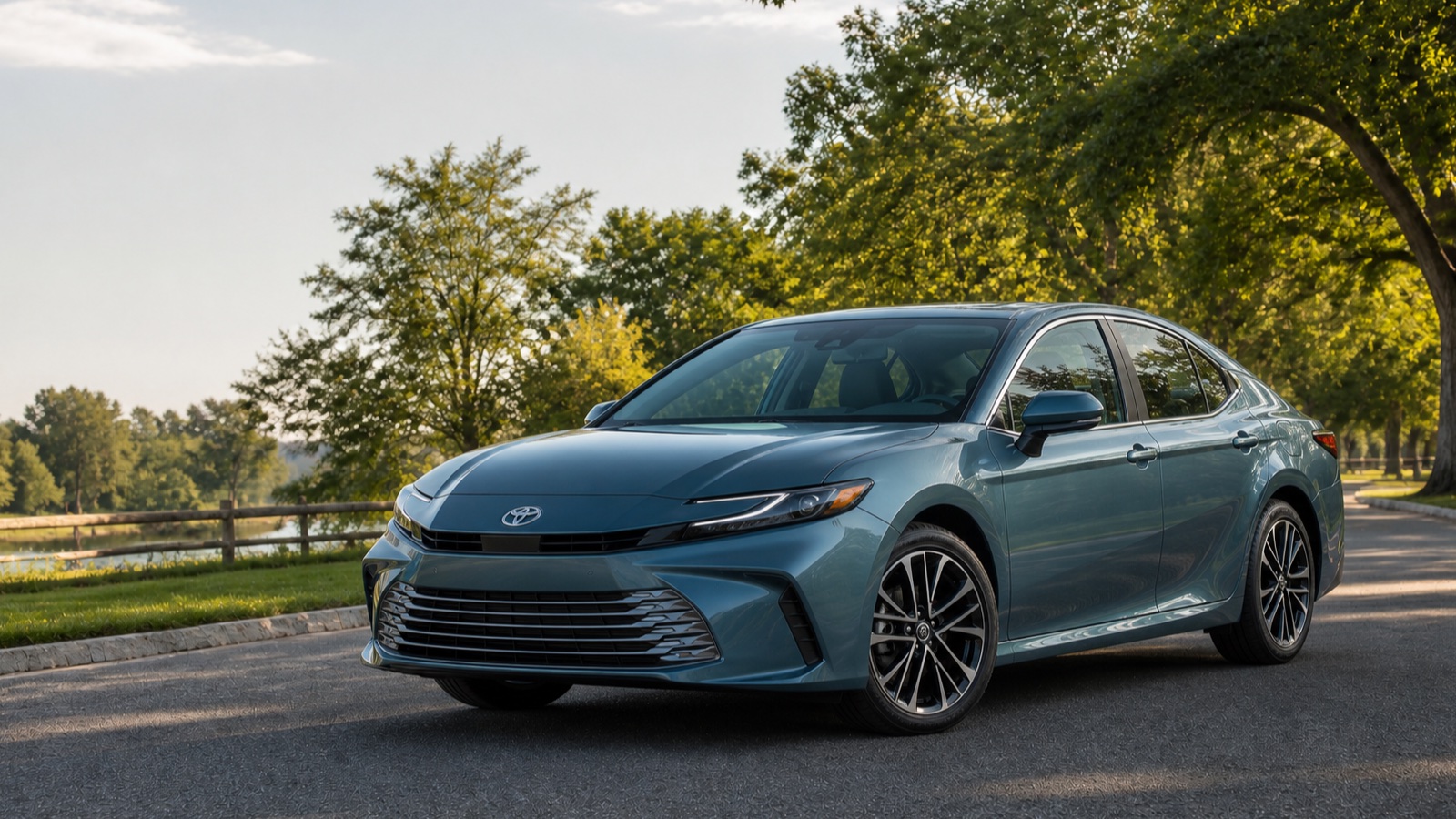 2026 Toyota Camry on a South Jersey road